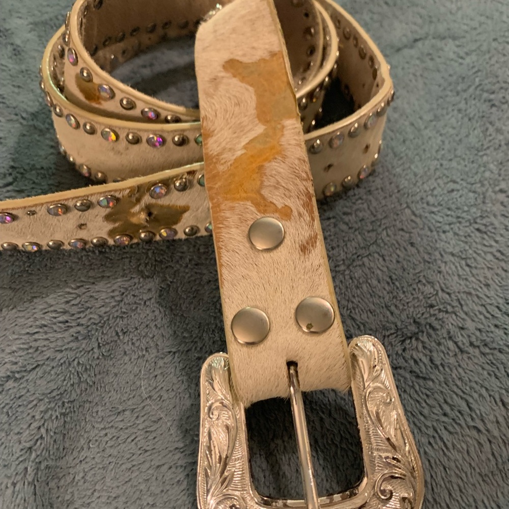 XXL Western belt with bling….